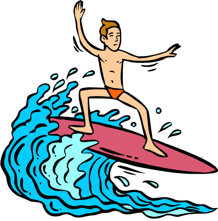 Free Surfing Cliparts, Download Free Surfing Cliparts png images, Free