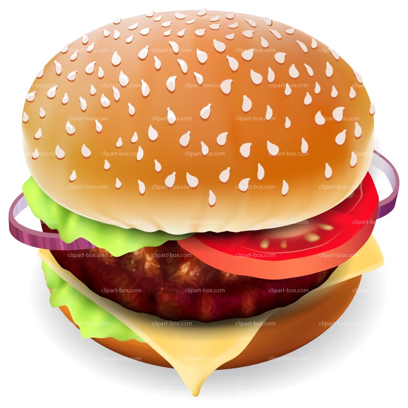 hamburger bun clipart Clip Art Library