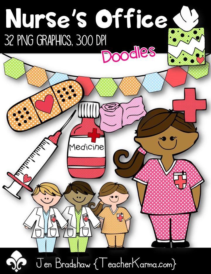 School Nurse Office Clipart Cartoon