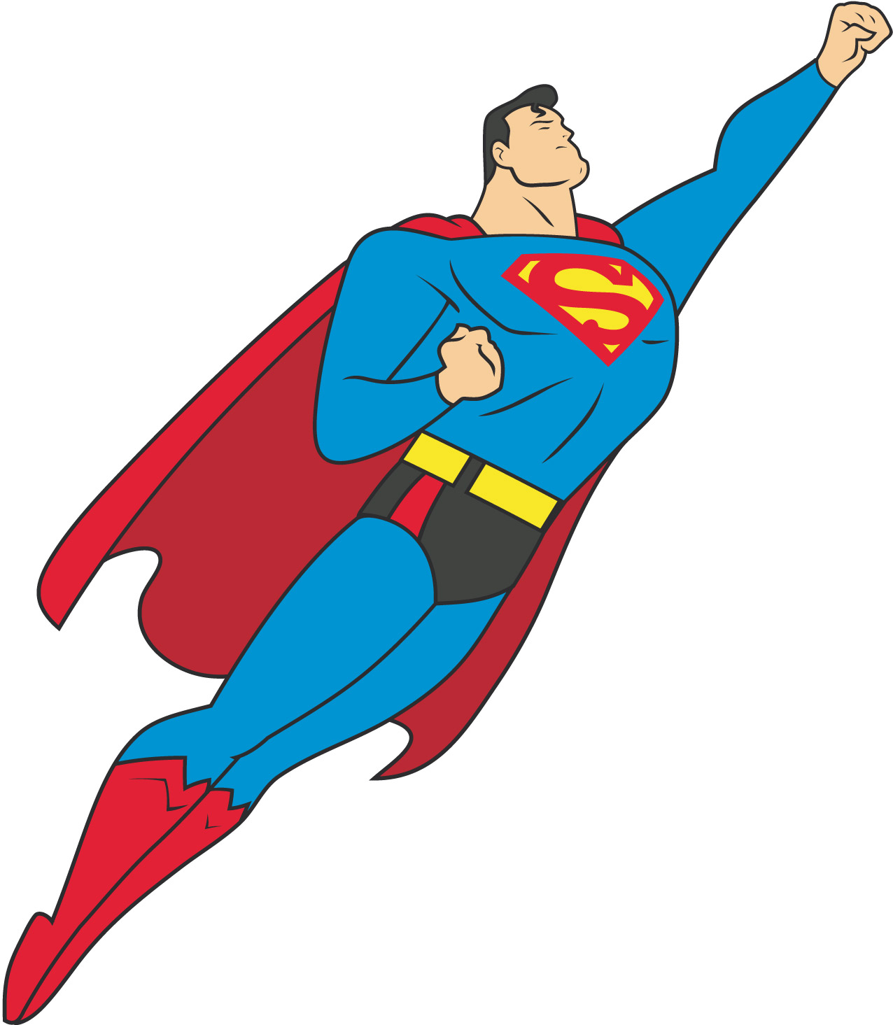 Superman Kid Clipart