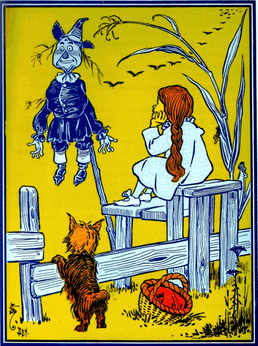 wonderful wizard of oz scarecrow Clip Art Library