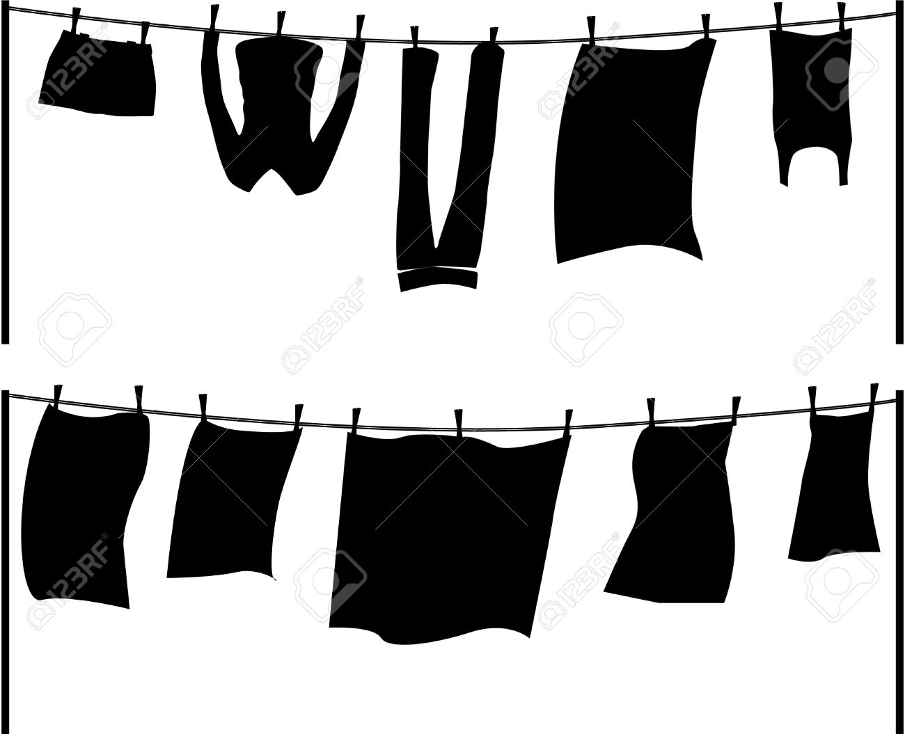 Free Clothesline Cliparts, Download Free Clothesline Cliparts png