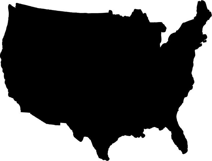 State Outlines: Blank Maps of the 50 United States