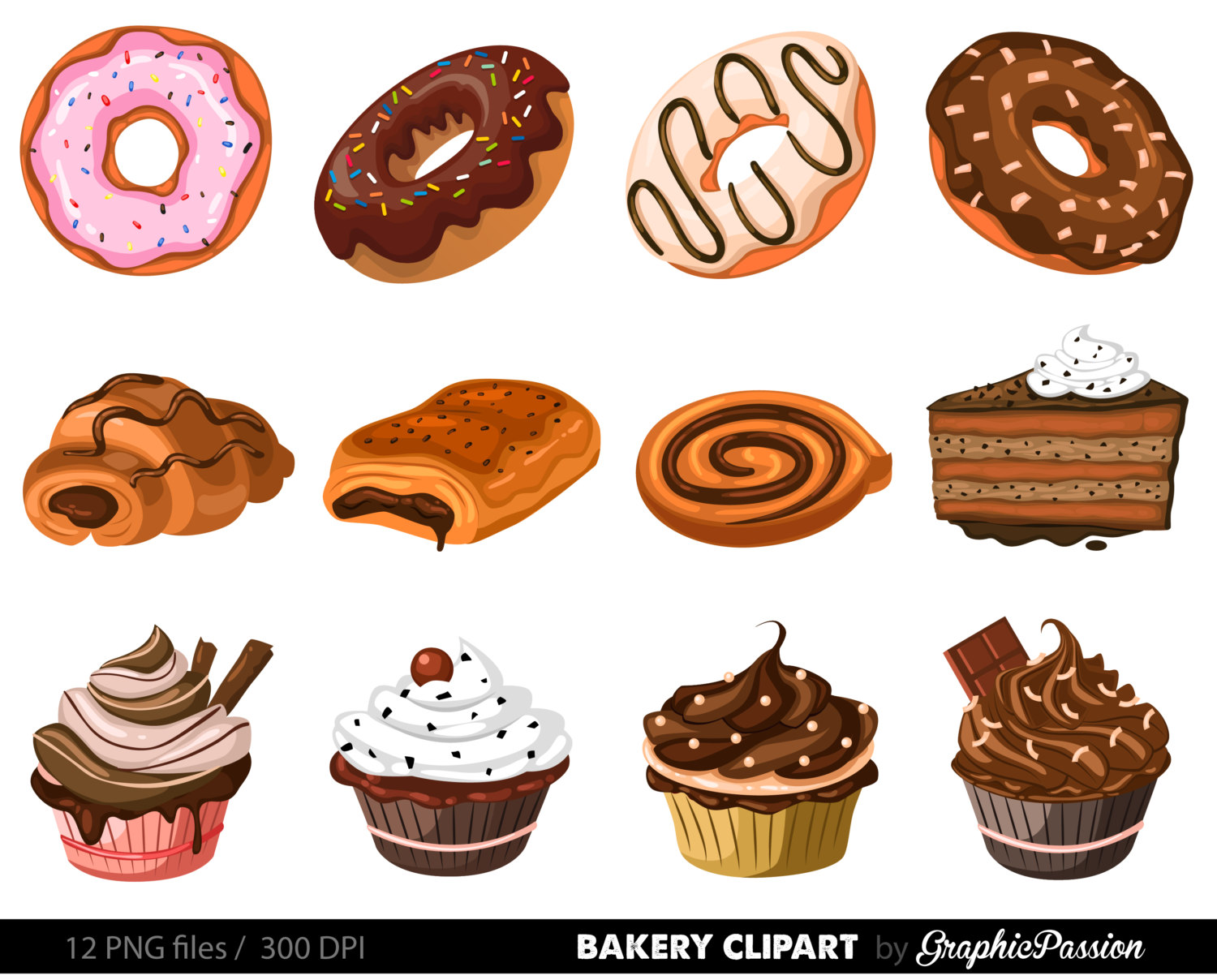 Free Pastries Cliparts, Download Free Pastries Cliparts png images