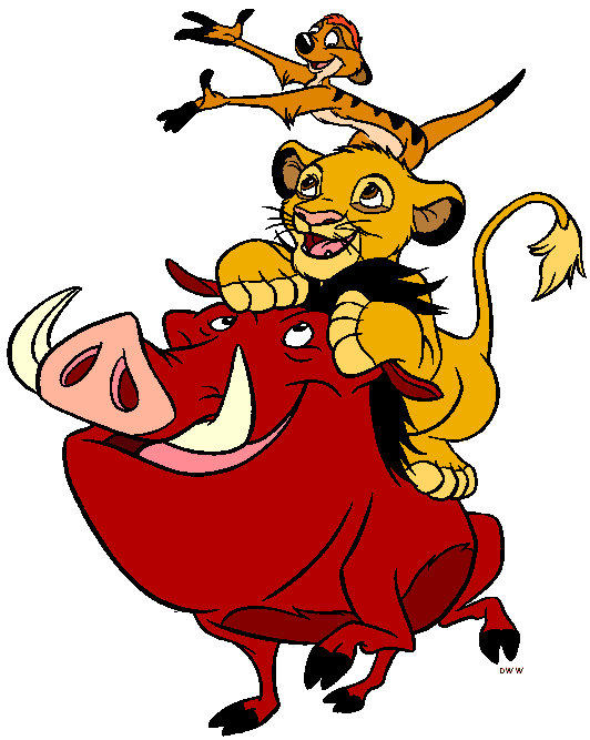 timon and pumbaa Clip Art Library