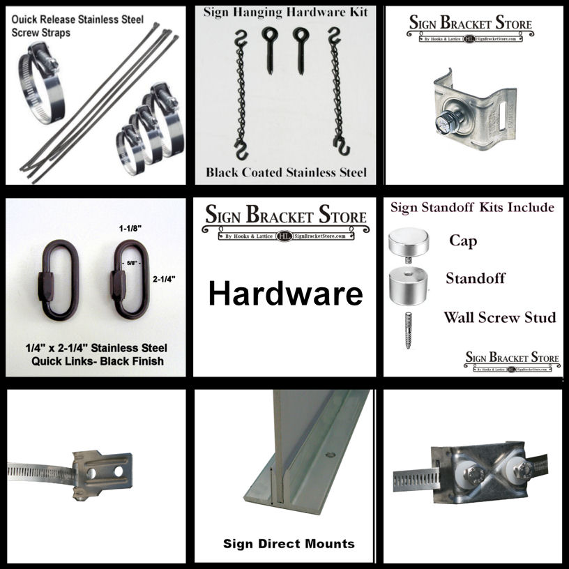 hanging sign hardware Clip Art Library