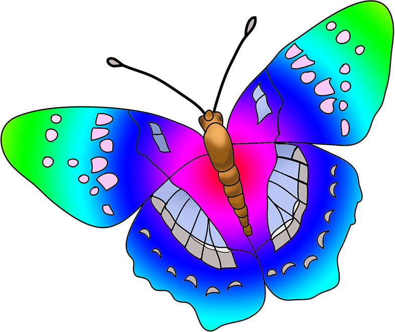 clipart picture of a butterfly Clip Art Library
