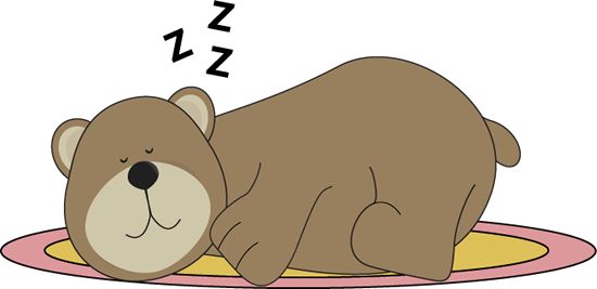 Clipart Of Animals Hibernating