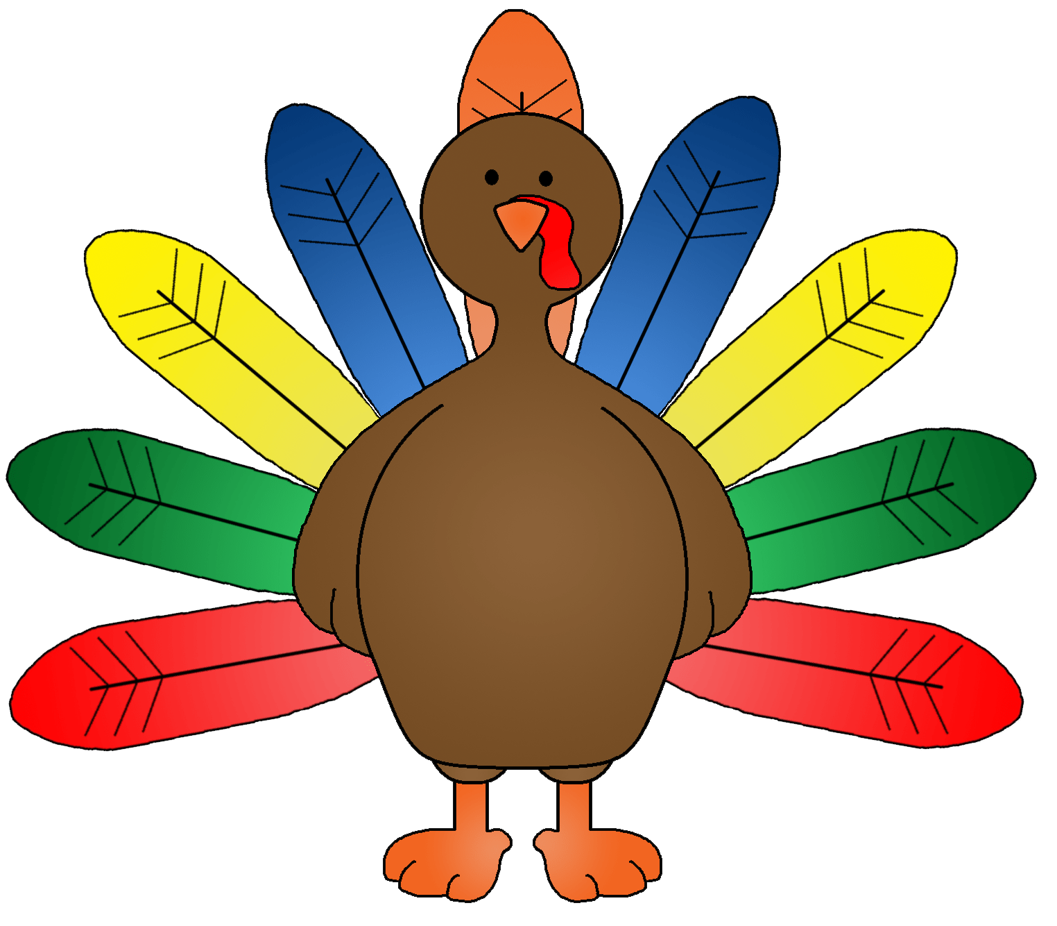 running turkey clip art - Clip Art Library