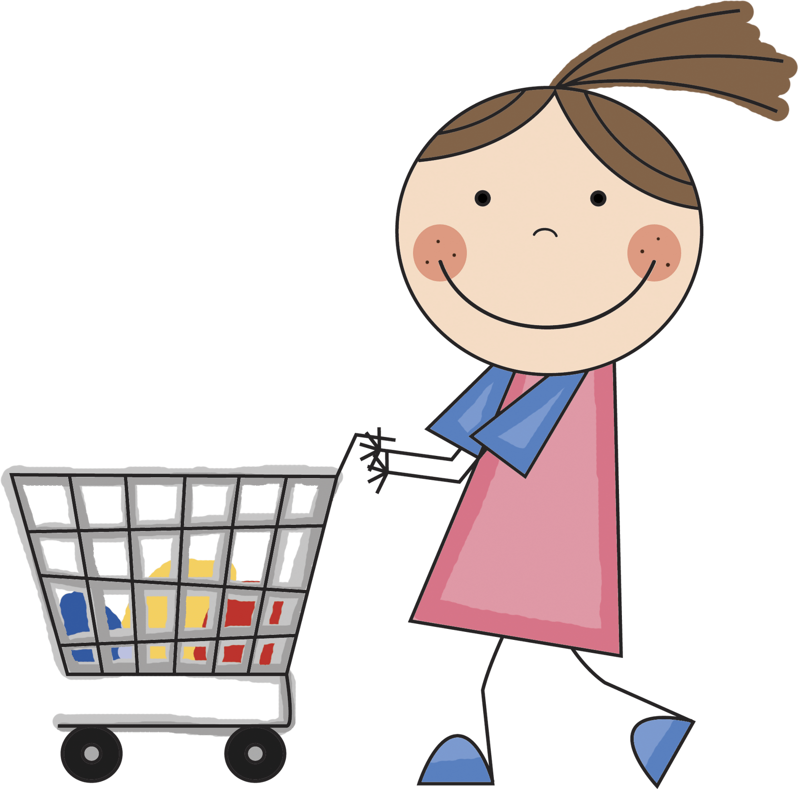 go shopping clipart Clip Art Library