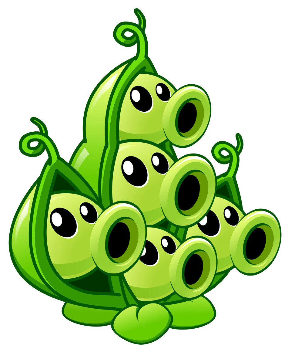 peashooter plants vs zombies 2 Clip Art Library