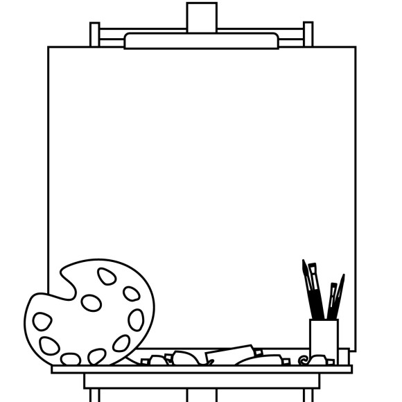 Free Easel Cliparts, Download Free Easel Cliparts png images, Free