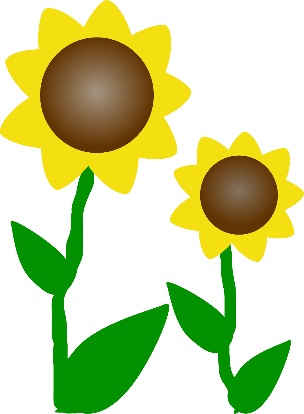Sunflowers Cliparts Add a Touch of Natural Beauty to Your Designs