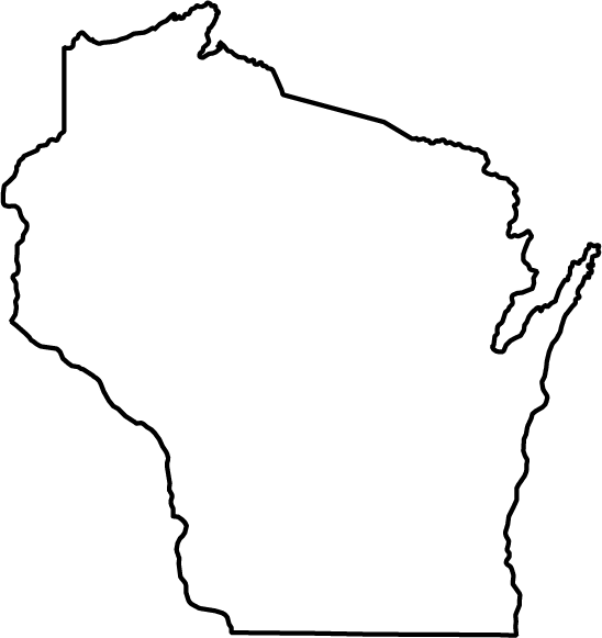 Free Wisconsin Silhouette Png, Download Free Wisconsin Silhouette Png