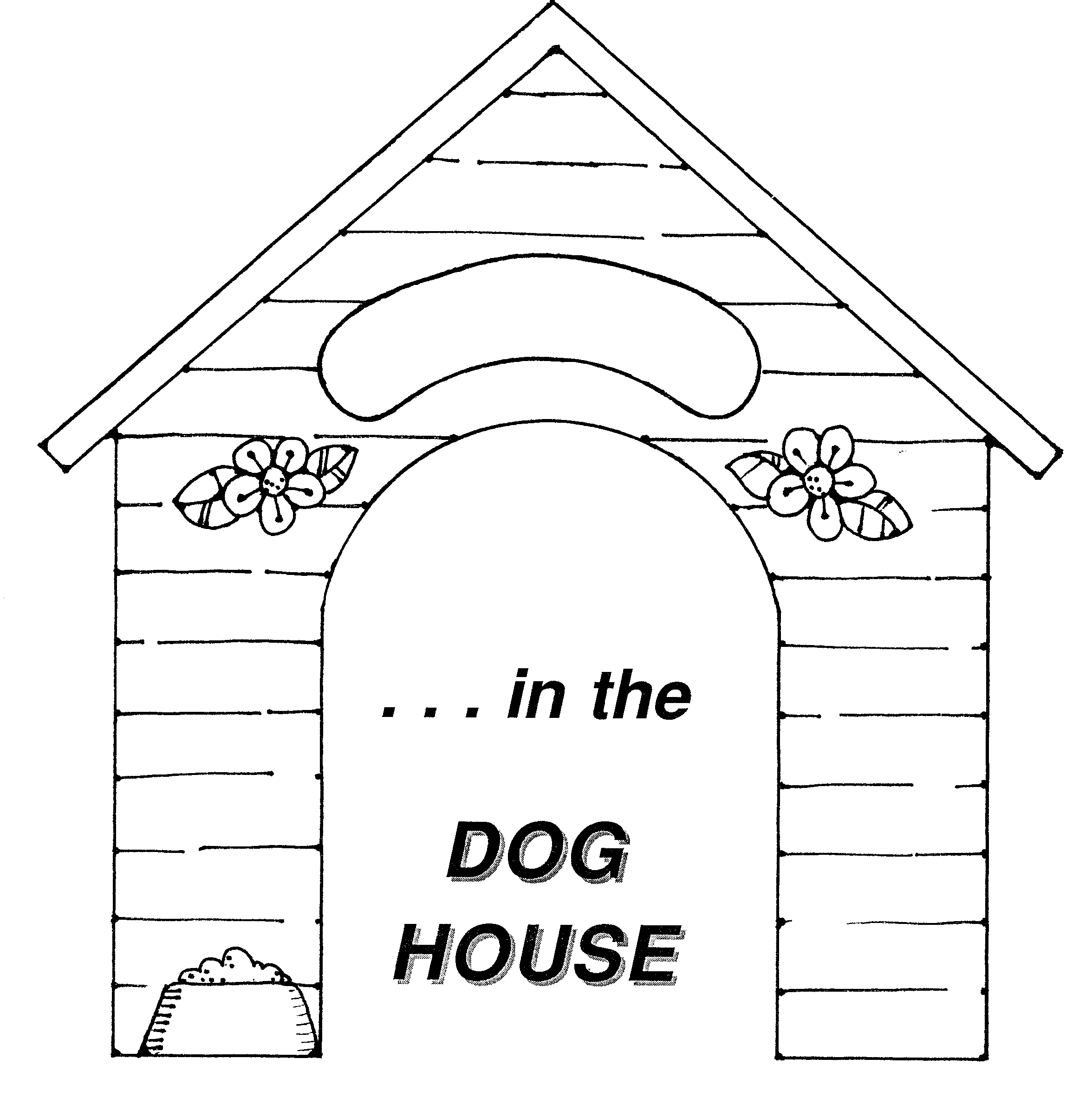 Free Clipart Dog Houses