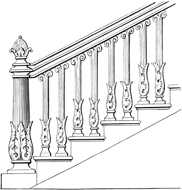 Staircase Clipart Black And White