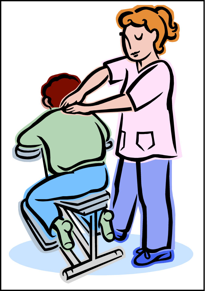 chair massage clip art Clip Art Library