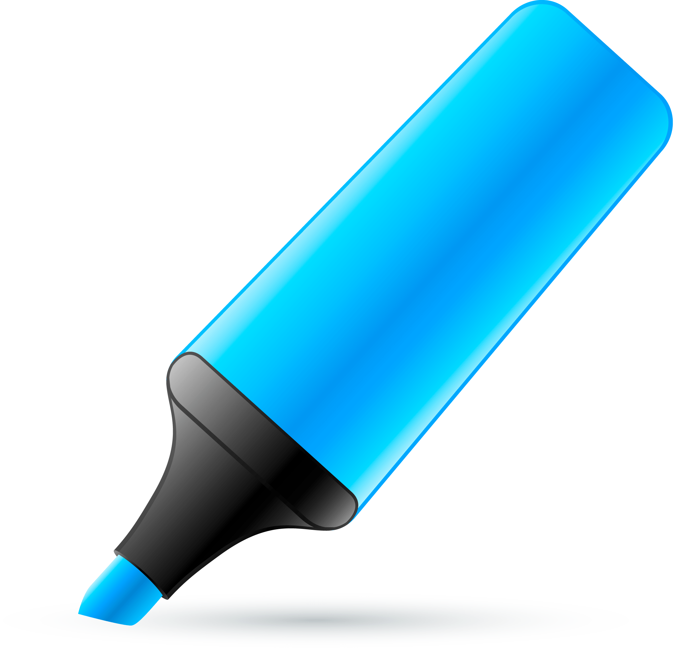 Highlighters Clipart