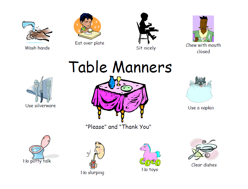 Free Manners Cliparts, Download Free Manners Cliparts png images, Free