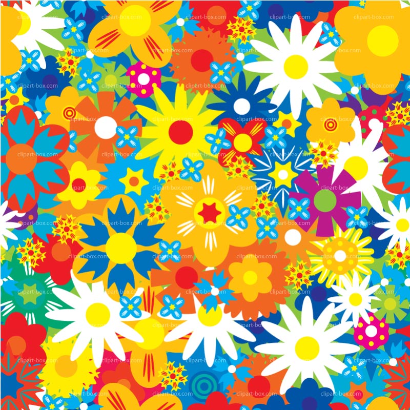 clip art flowers background Clip Art Library