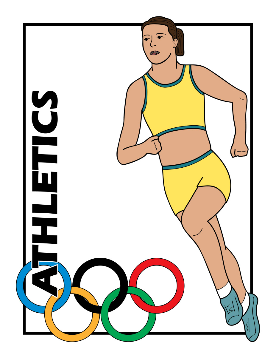 Athletics Clipart Free Download Cliparts for Track and Field Events