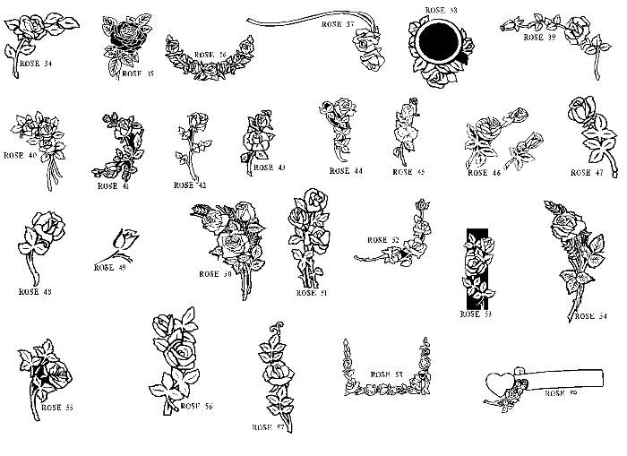 draw a gravestone flowers Clip Art Library