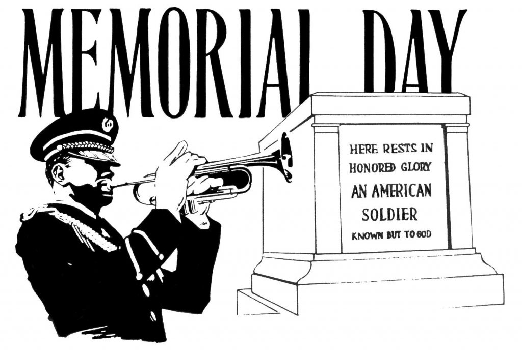 Free Memorial Day Clip Art Black And White, Download Free Memorial Day