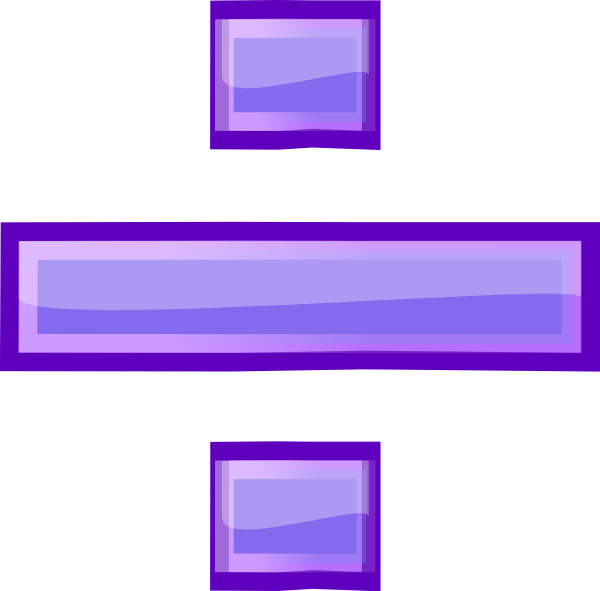 Division Sign Clipart