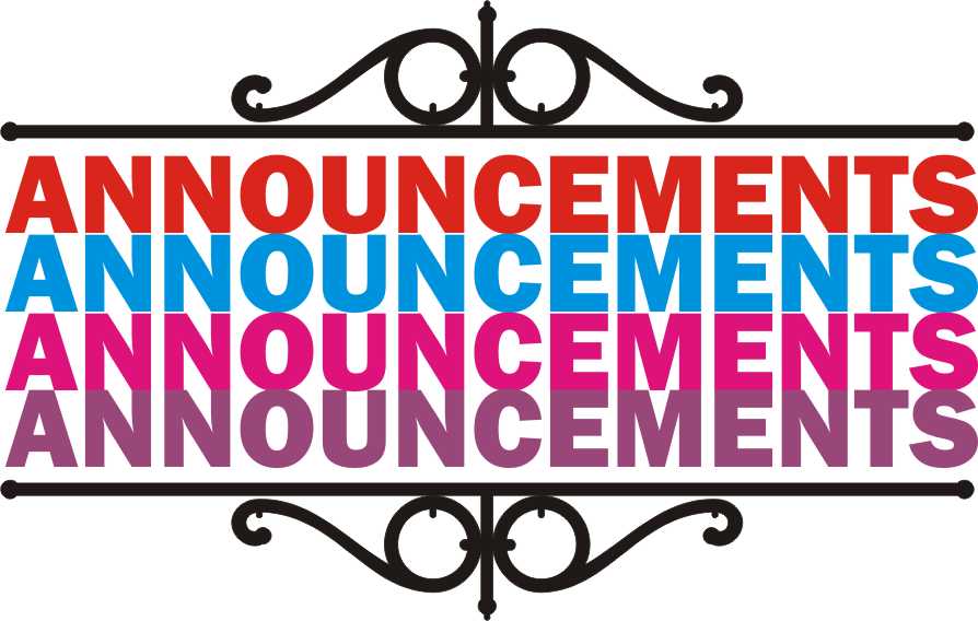 Free Announcements Cliparts, Download Free Announcements Cliparts png images, Free ClipArts on