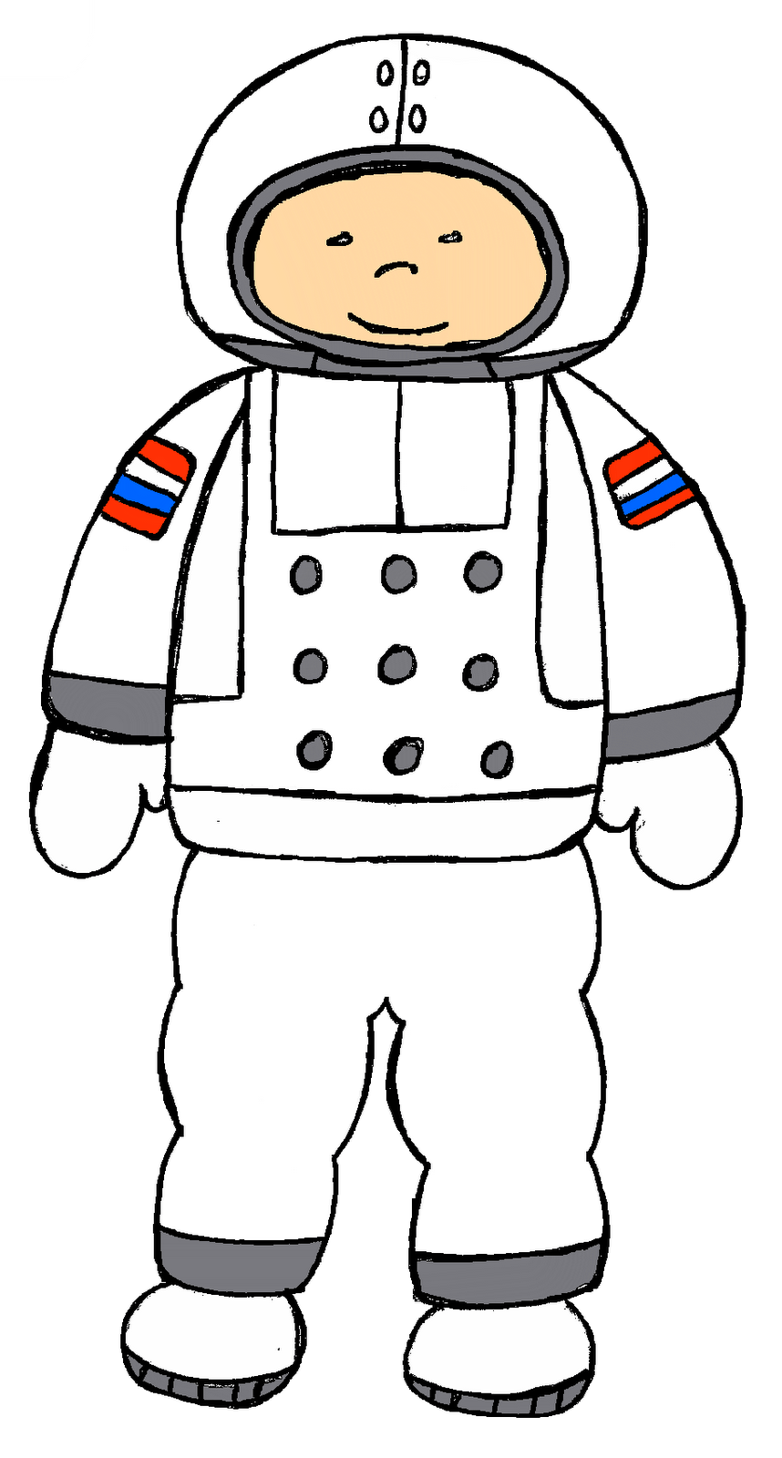 Printable Astronaut Clipart