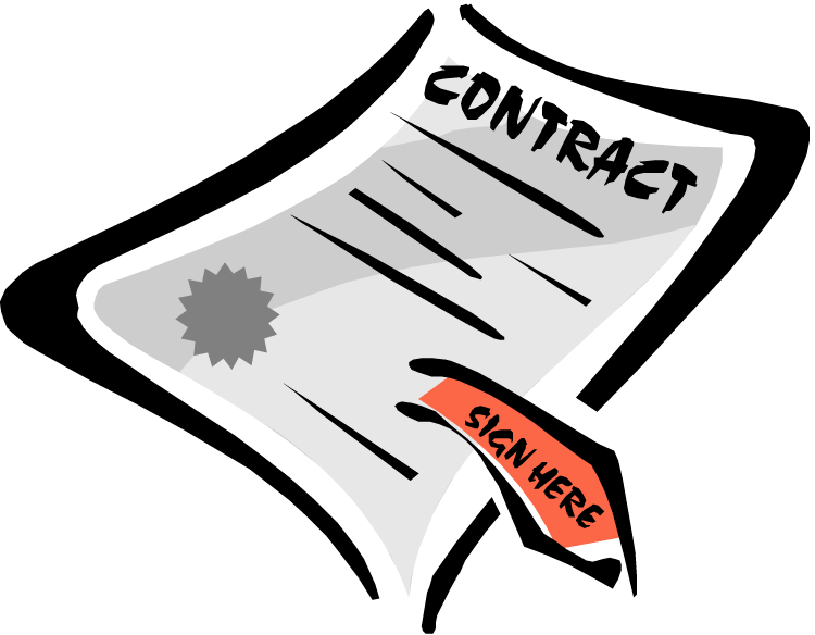 contract clip art free Clip Art Library