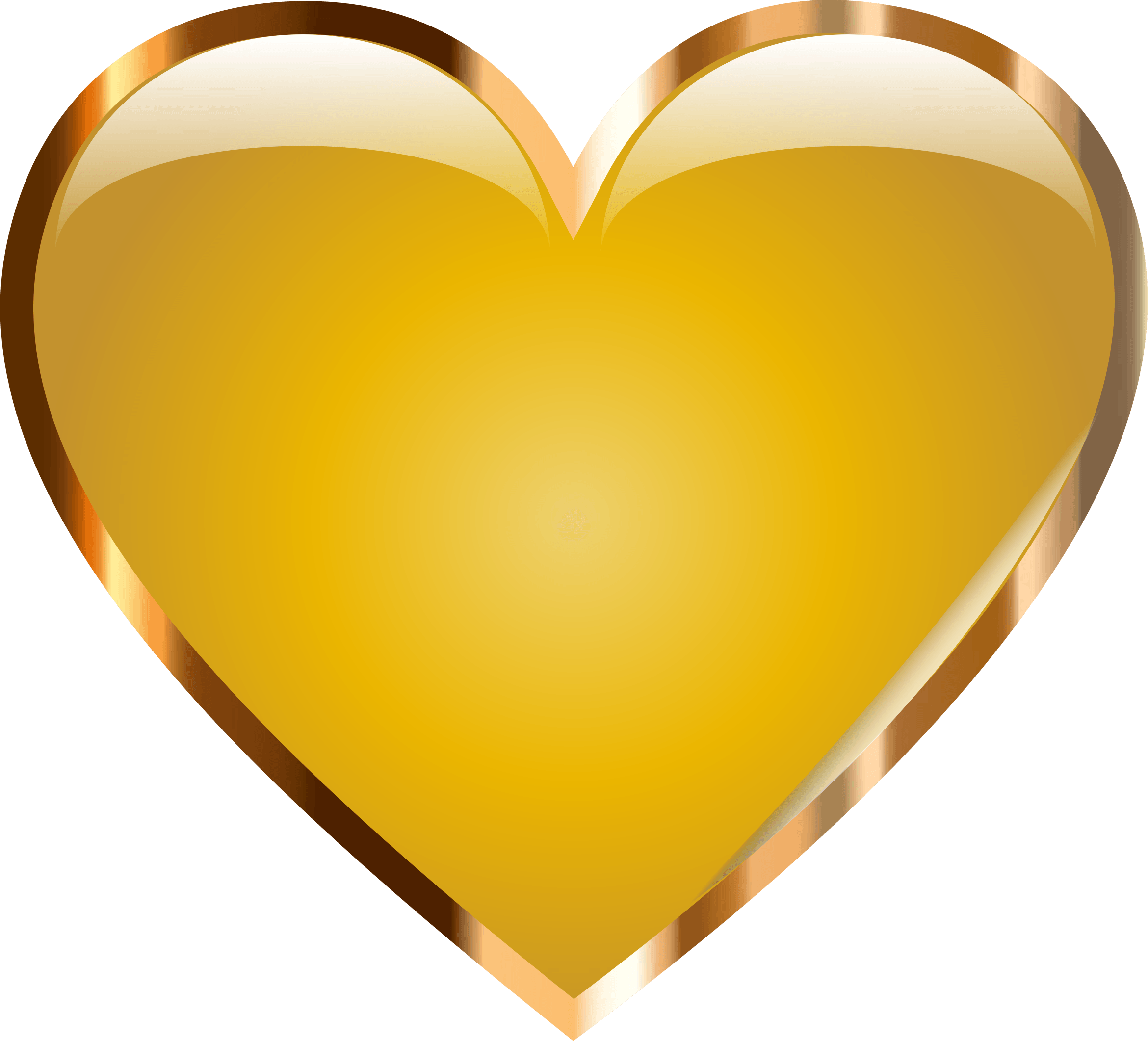 Free Golden Hearts Cliparts, Download Free Golden Hearts Cliparts png