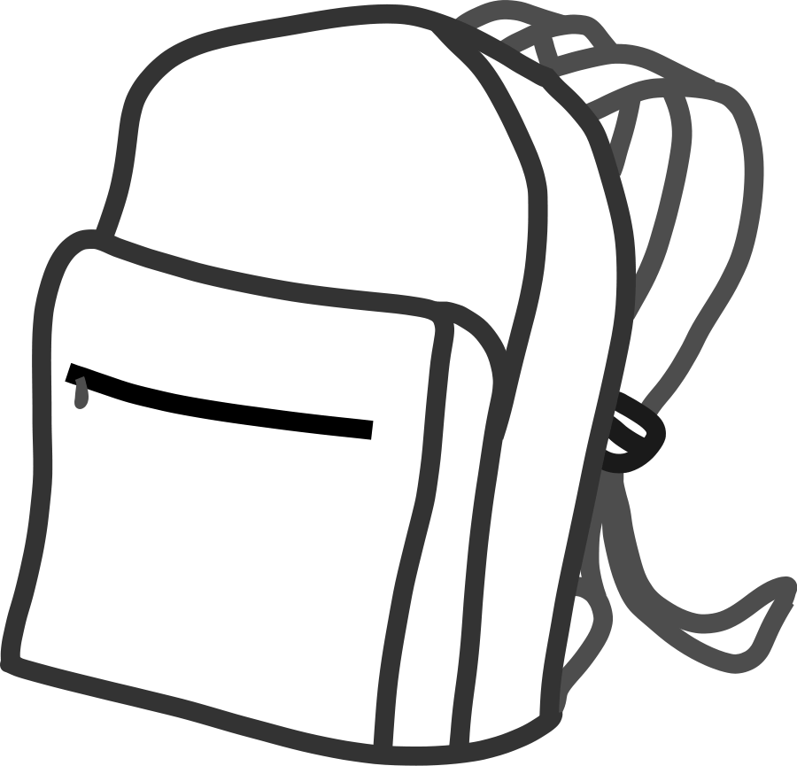 bag clipart black and white Clip Art Library