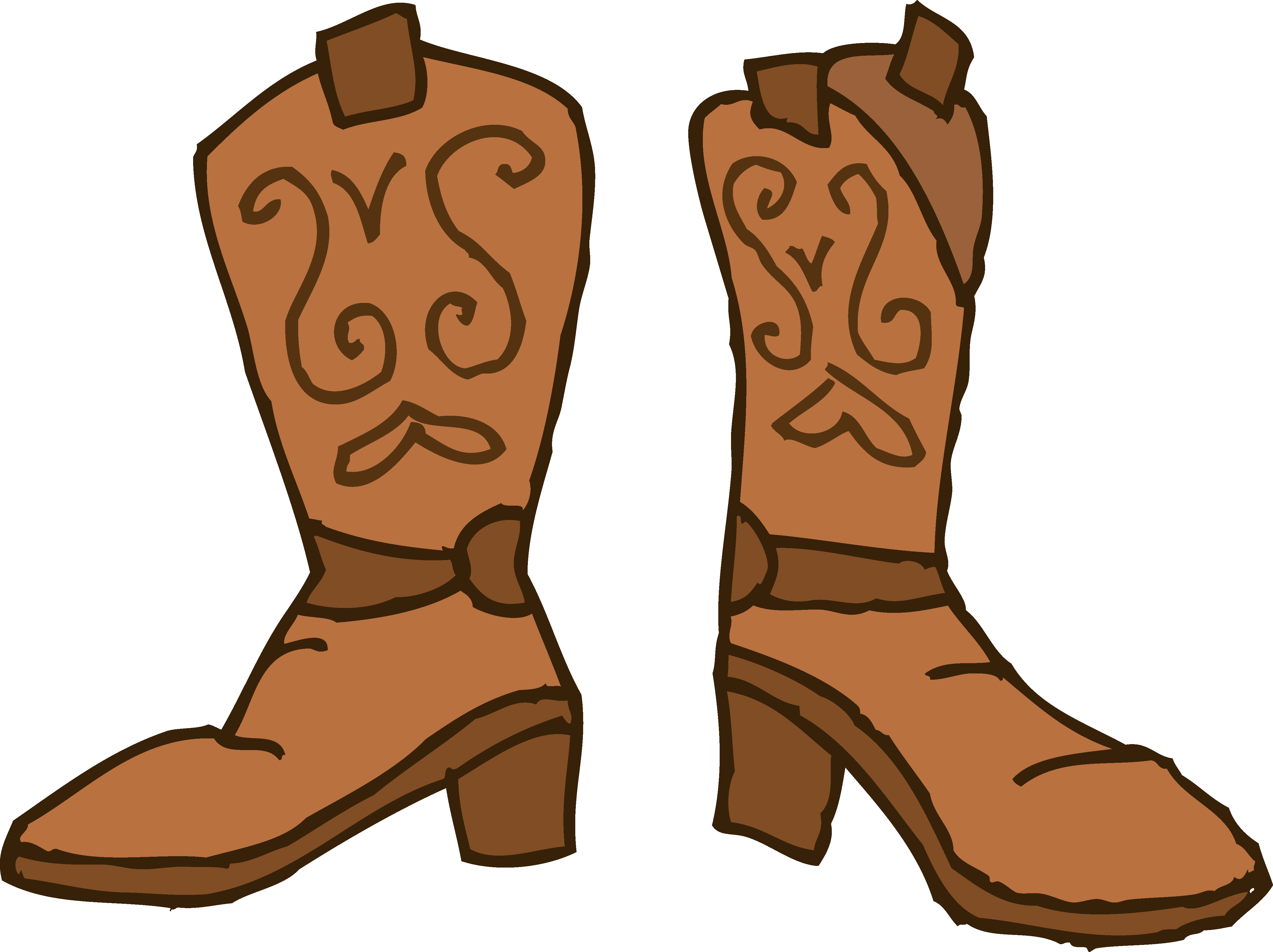 clip art cowboy boots cartoon Clip Art Library