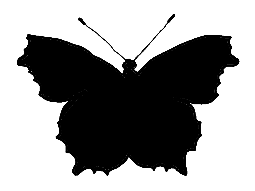 Free Butterfly Cliparts Black, Download Free Butterfly Cliparts Black