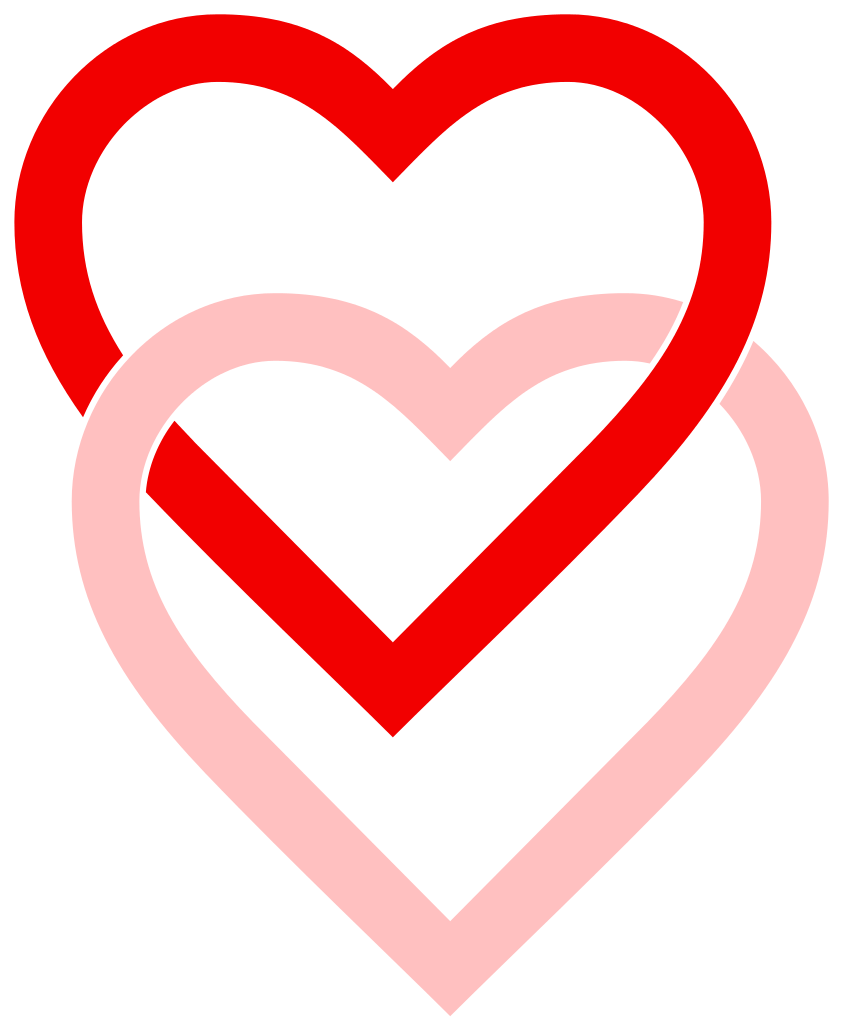 Free 3 Hearts Linked Cliparts, Download Free Clip Art