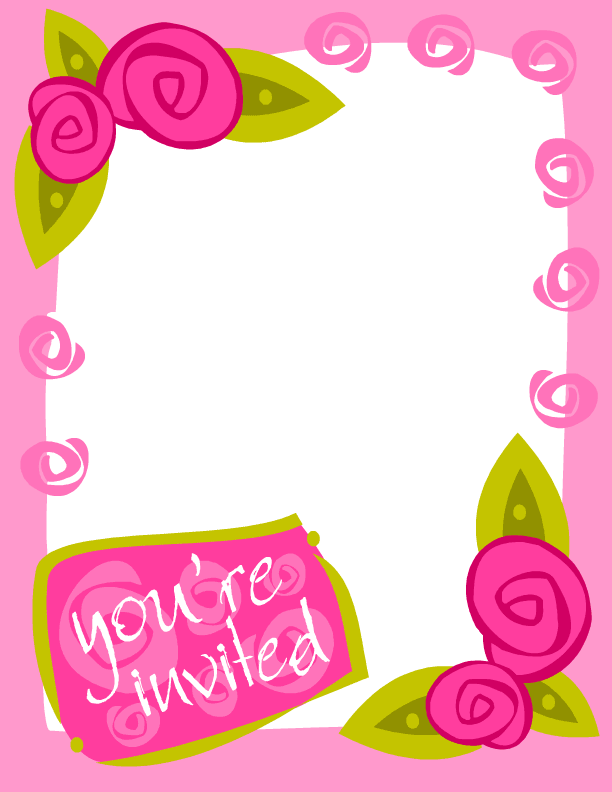 Free Free Invitations Cliparts, Download Free Free Invitations Cliparts
