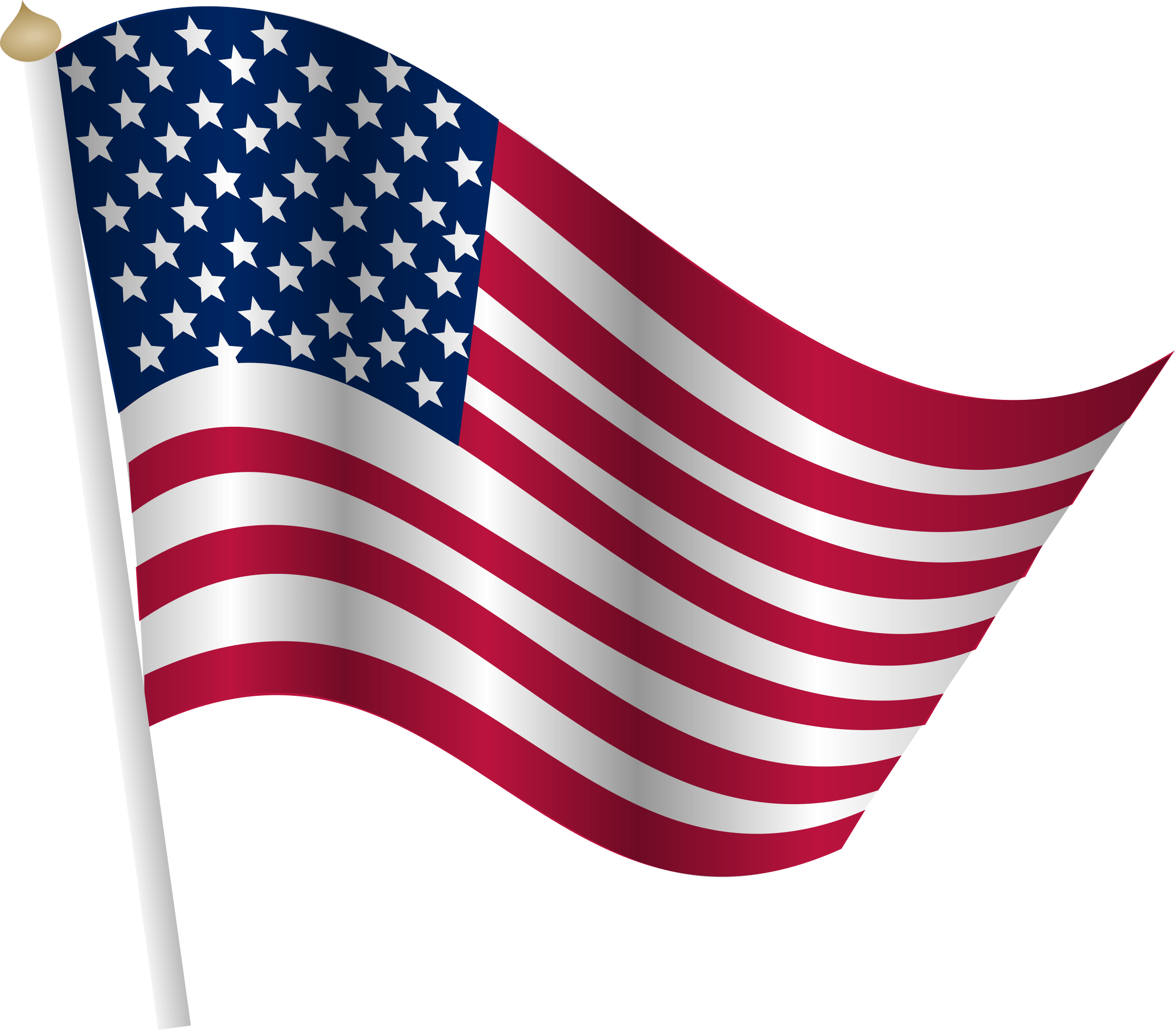 transparent background american flag clipart Clip Art Library