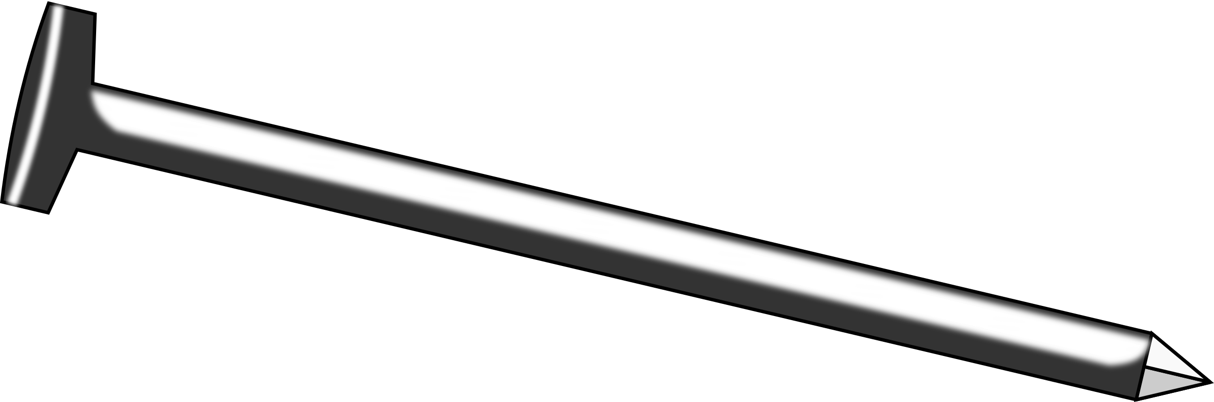 Free Nail Clipart Black And White, Download Free Nail Clipart Black And