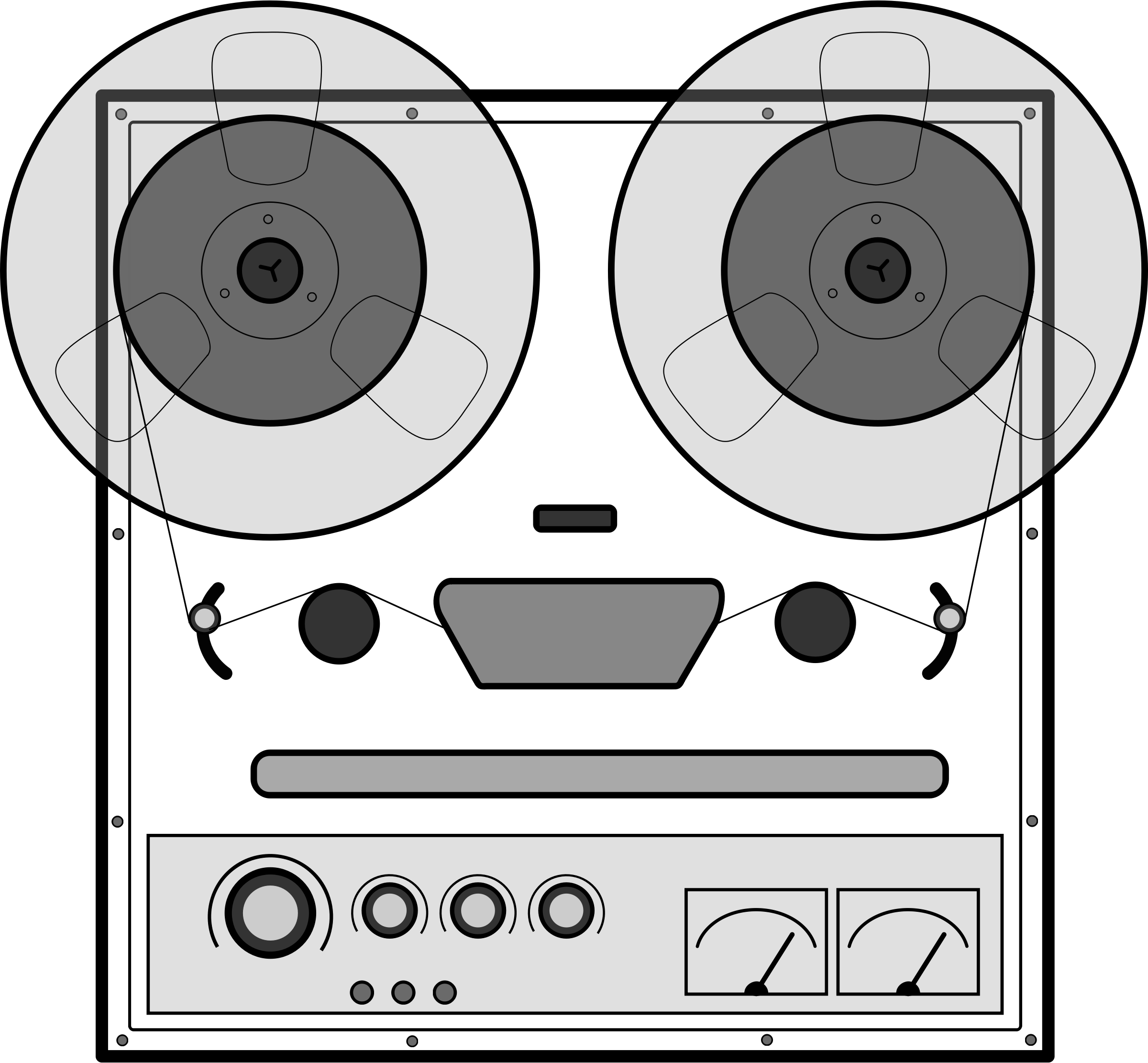 recorder black and white Clip Art Library