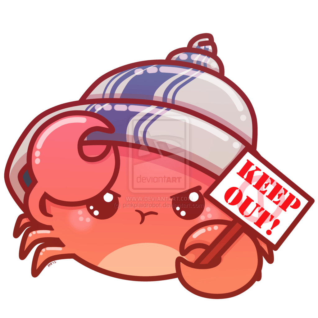cartoon hermit crab cute Clip Art Library