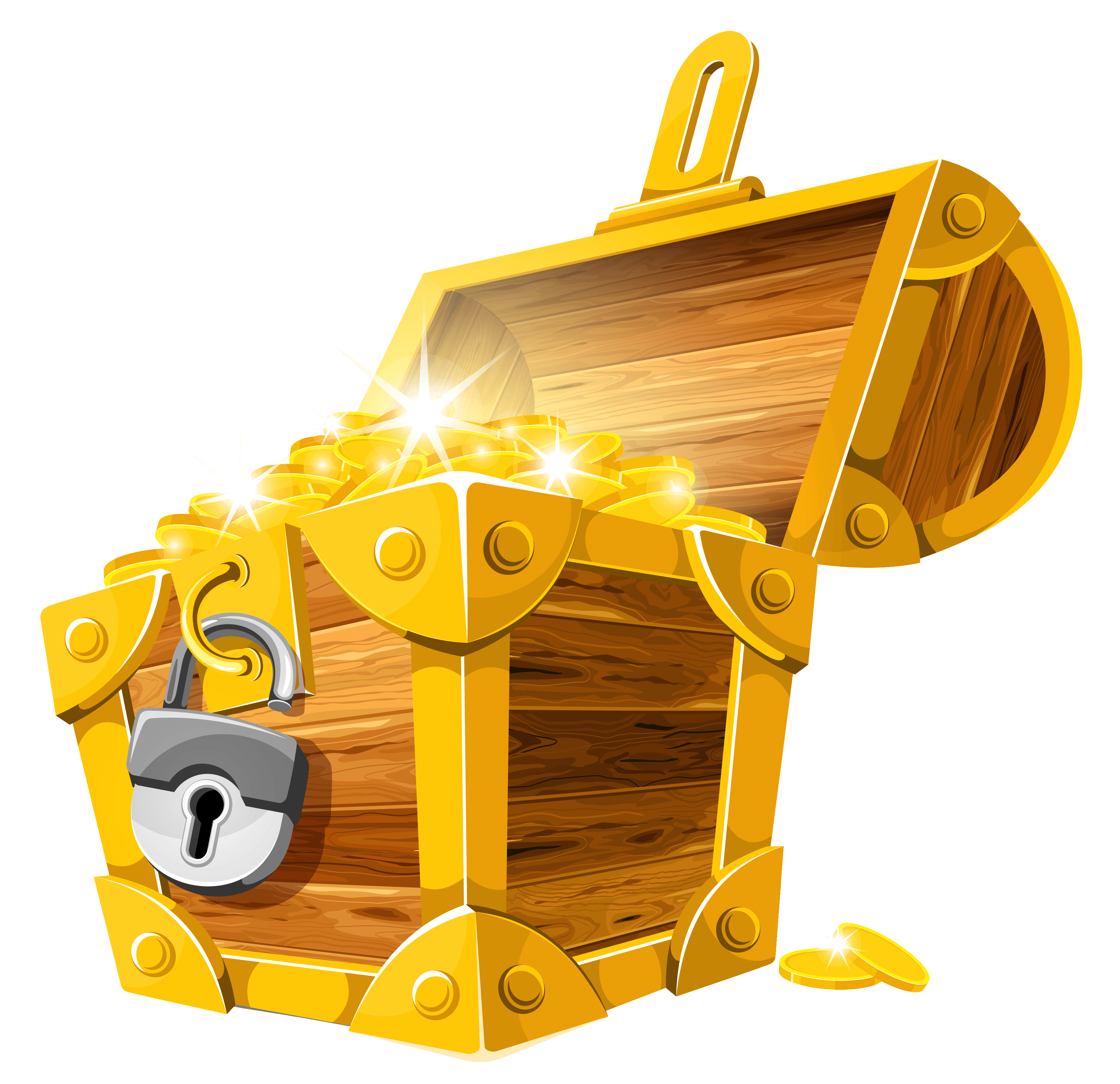 clipart transparent background treasure chest Clip Art Library