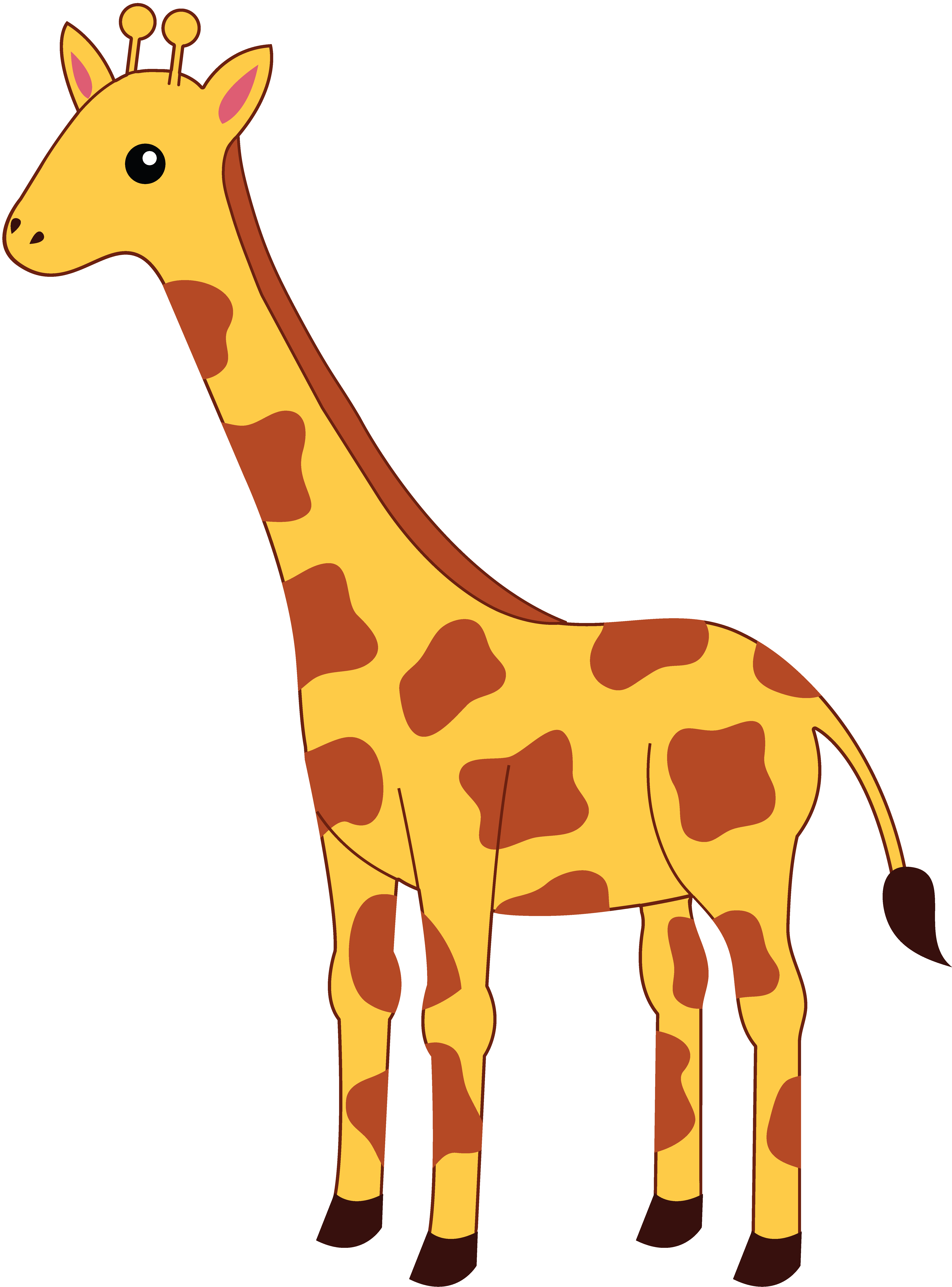 Free 2 Giraffes Cliparts, Download Free Clip Art, Free Clip Art on