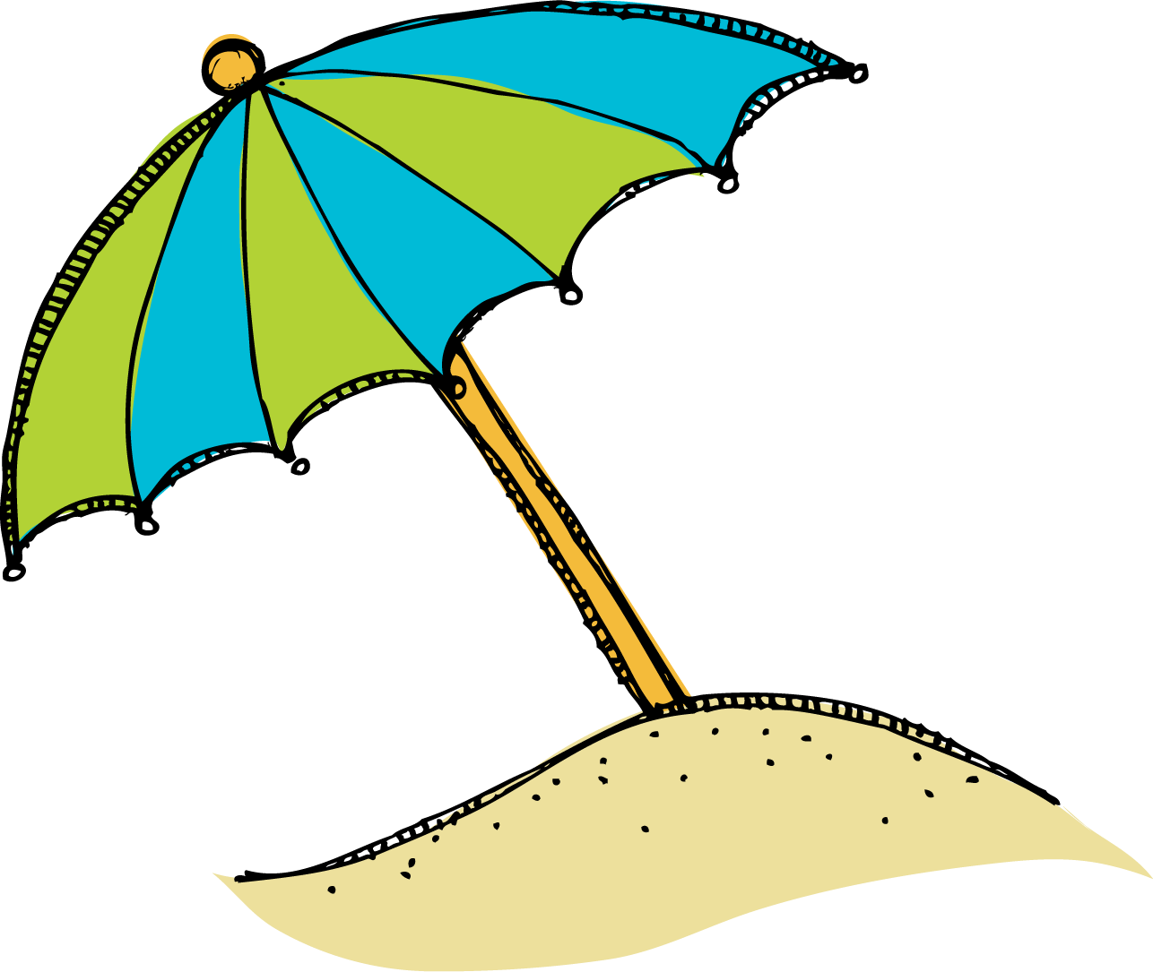 beach umbrella clip art Clip Art Library
