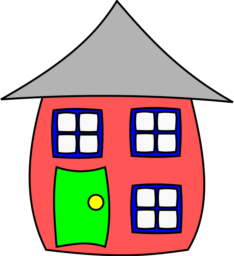 Free Colorful House Cliparts, Download Free Colorful House Cliparts png