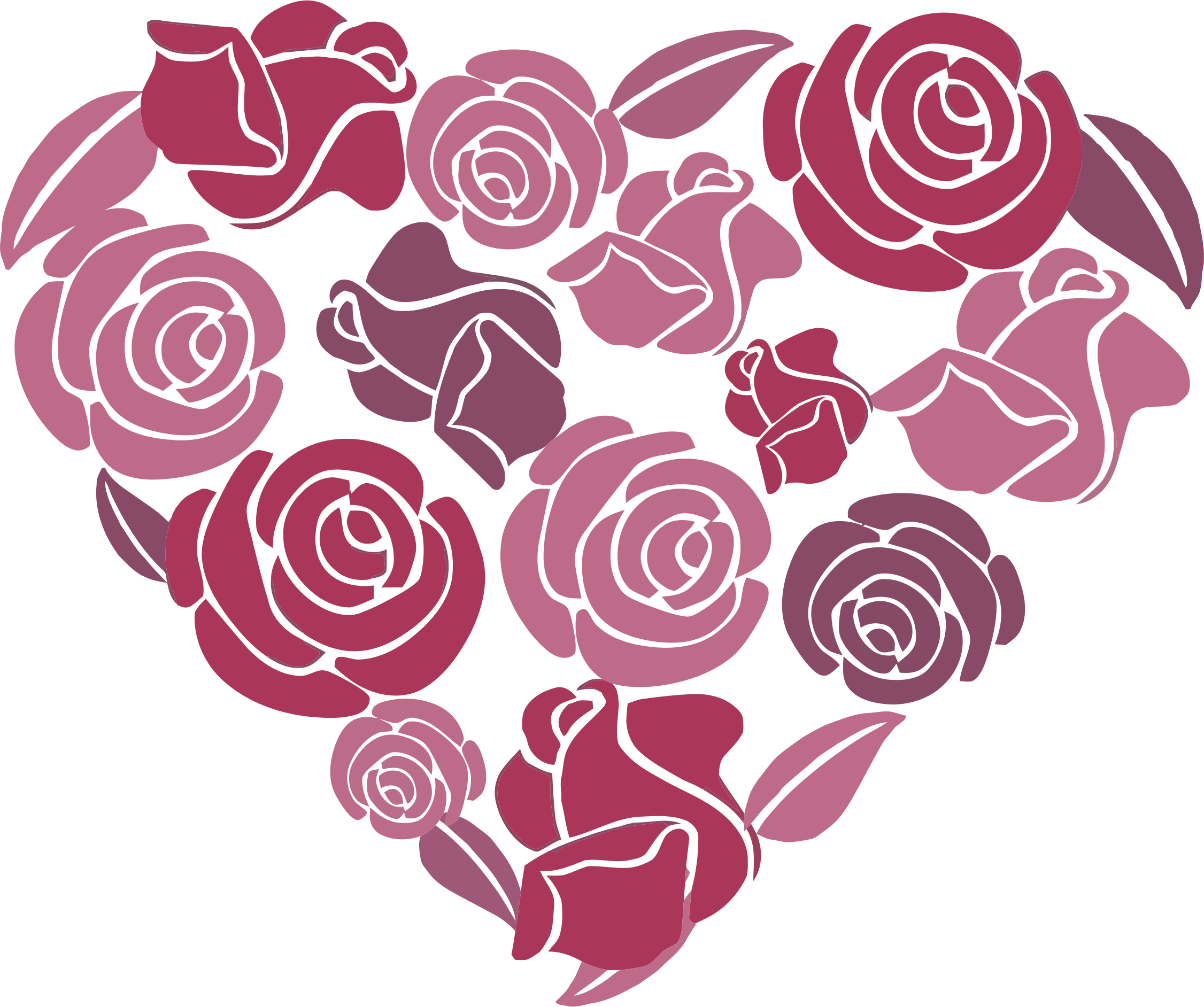 Free Heart Roses Cliparts, Download Free Heart Roses Cliparts png