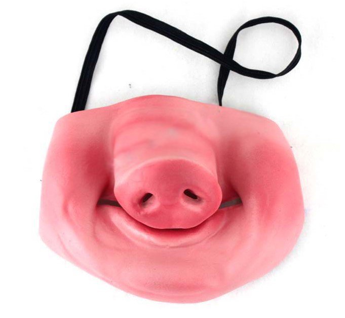 pig nose face mask Clip Art Library