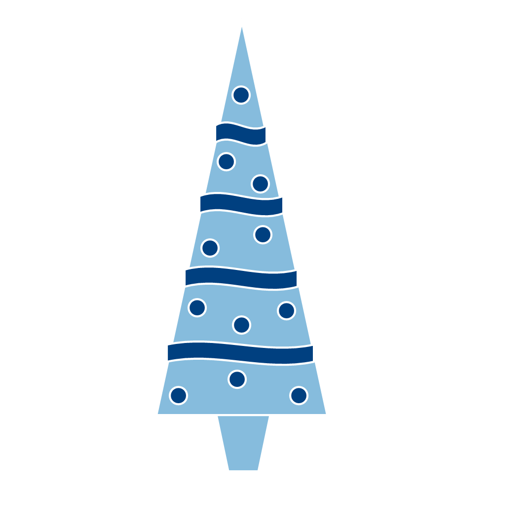 christmas tree clipart blue Clip Art Library