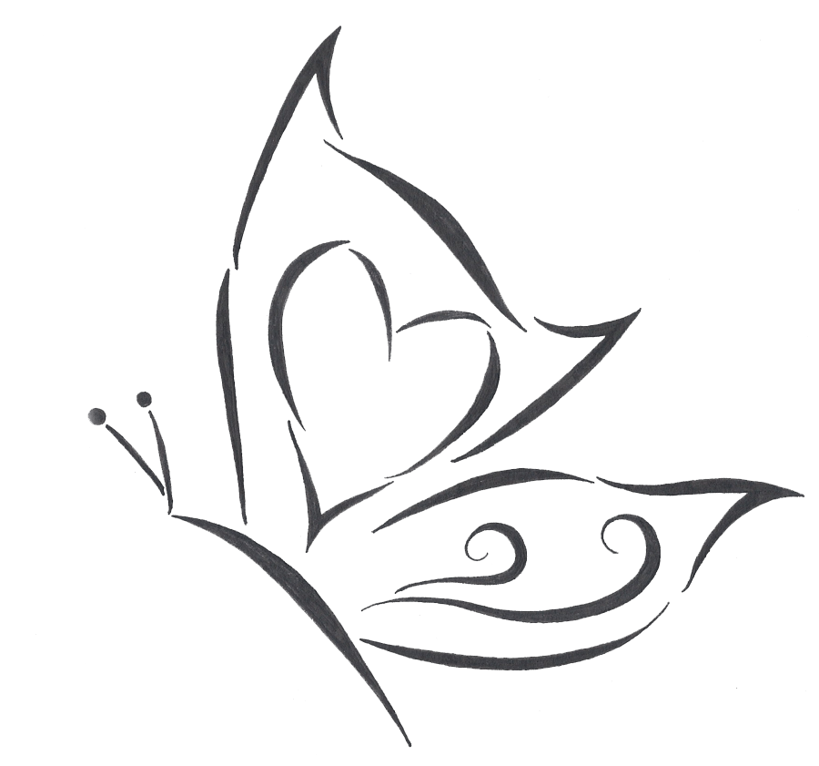 Free Butterfly Tattoo Designs PNG Transparent Images, Download Free