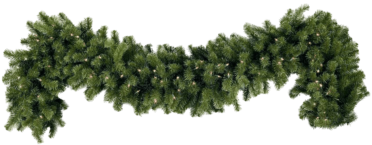 christmas garland transparent background Clip Art Library